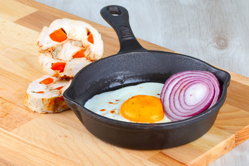 Pan with Egg