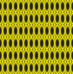 Oval and square pattern