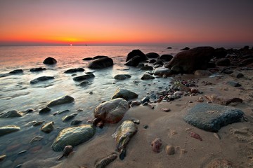 Bałtyk. Wschód słońca. © arturteca.pl