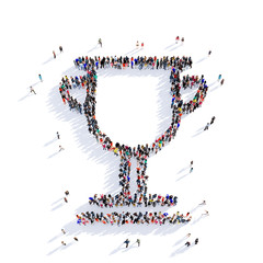people award shape 3d