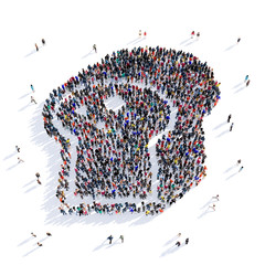 people bread shape 3d