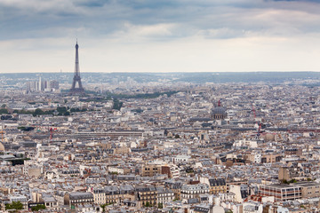 View from Sacre Coeur, Paris, France