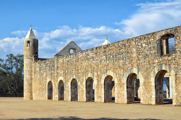 Fototapeta premium View to Convento de Cuilapam in Oaxaca