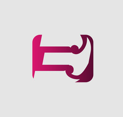 Fototapeta premium Number three logo.Logo 3 vector template 