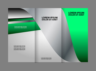 Tri Fold Brochure Vector Design
