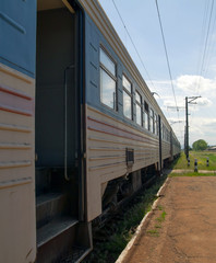 Obraz premium train doors