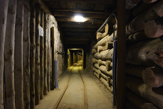 wooden hallway