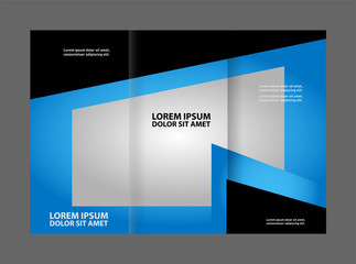 business brochure design. vector
