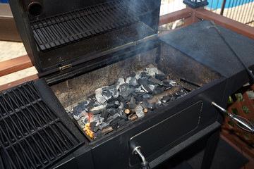 Fototapeta na wymiar Barbecue grill.