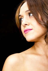 Fototapeta premium Portrait of a beautiful woman