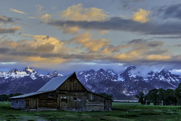Obraz premium Barn at Mormon Row