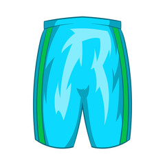 Sports shorts icon, cartoon style