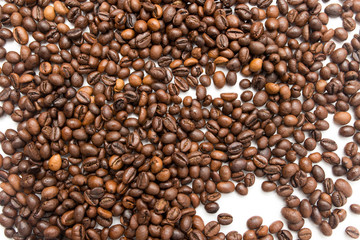 coffee beans as a background