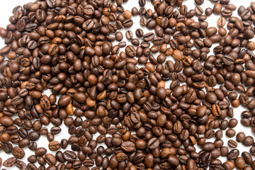 coffee beans as a background