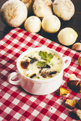 Mushroom soup