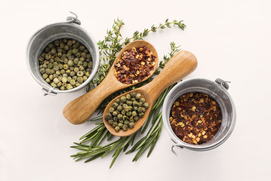 Pepper, Rosemary and Thymus
