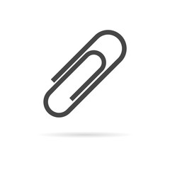 Vector paper clip icon