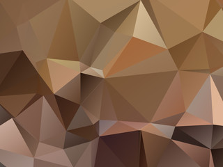 Brown Triangular Background