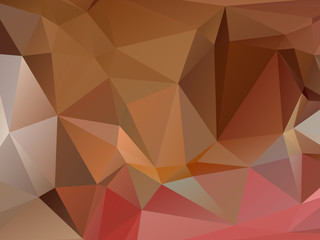 Brown Triangular Background