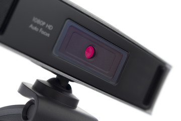 Web camera, webcam isolated on white background