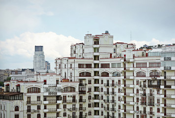 Beautiful panoramic view of city