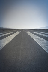 Fototapeta na wymiar Long runway
