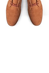 Focus of dress shoes 