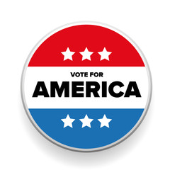 United States Election Vote Button or badge