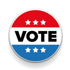 United States Election Vote Button or badge