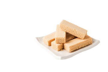 wafer with milk cream
