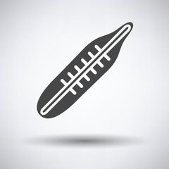 Medical thermometer icon