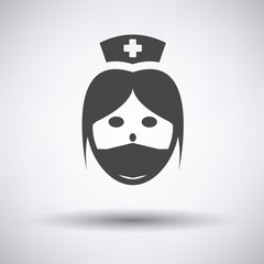Nurse head icon