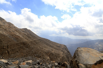 Jebel Al Jais Mountain, Highest Mountain in UAE.
