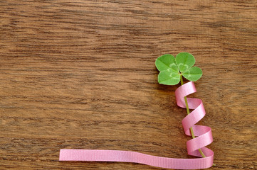 四つ葉のクローバー
