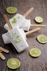 coconut ice pops