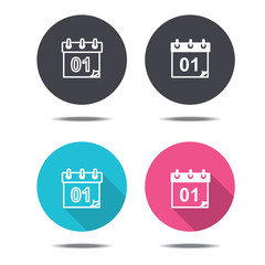 icon calendar design