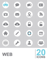icons WEB vector design