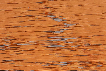 Remains of paint on old wood