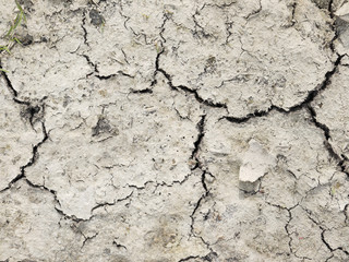 Cracked earth texture art background