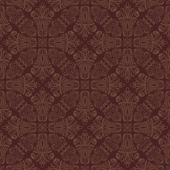 Seamless Oriental Vector Background