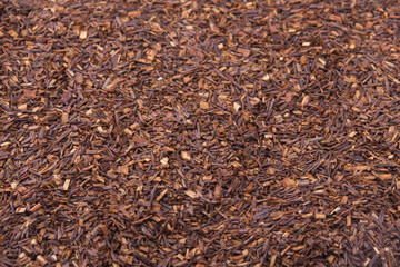 tea rooibos isolated on white background