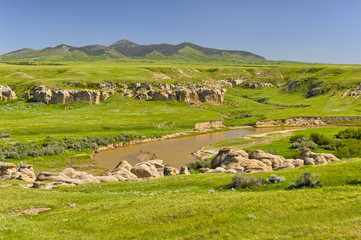 Writing on Stone Provincial Park