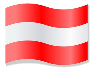 Österreich Flagge