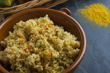 Cuscus with vegetables
