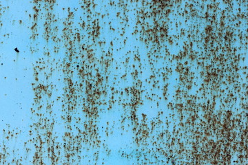 metal texture with old paint and rust