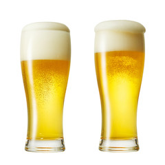 グラスビール　二個