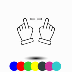 Touch icon. 