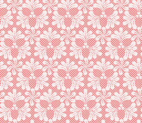 Fototapeta premium Seamless lace pattern