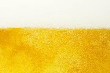 Papier Peint photo autocollant Bière ビールのクローズアップ