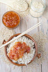 Mexican Rice - Rice cooked with tomato sauce